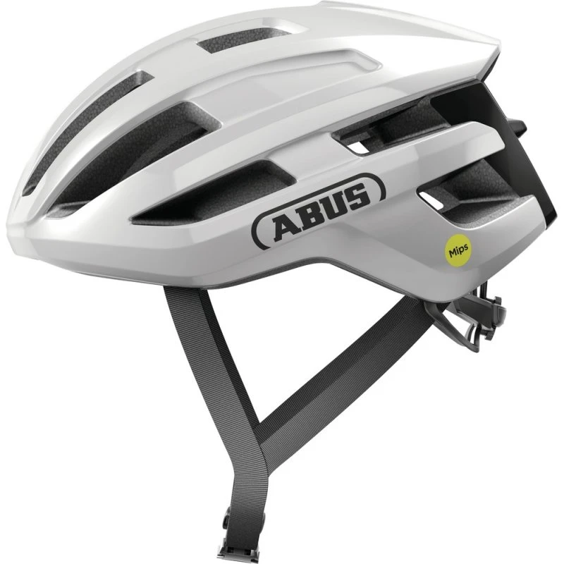 ABUS PowerDome MIPS cykelhjelm – Shiny White