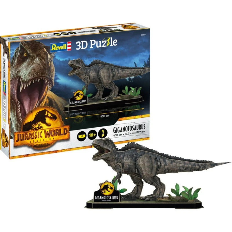 Revell 3D-puslespil Jurassic World Giganotosaurus (60 dele)
