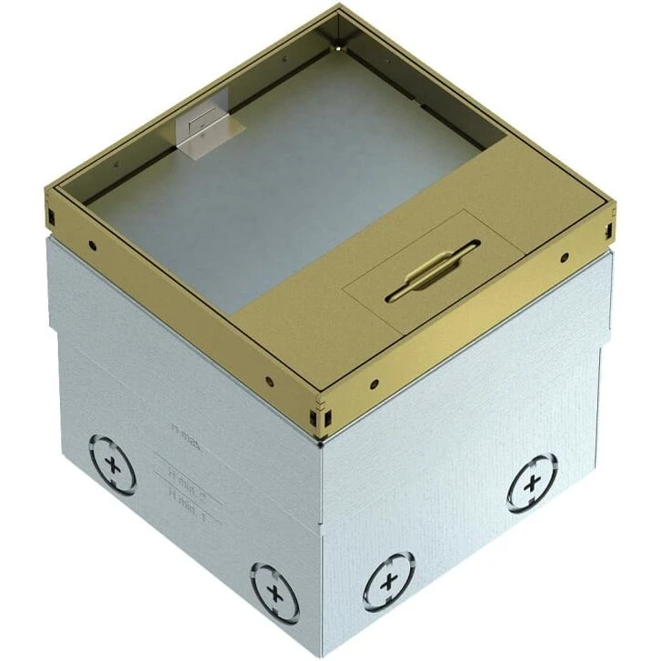 UDHOME2 Gulvstikdåse GM15, messing