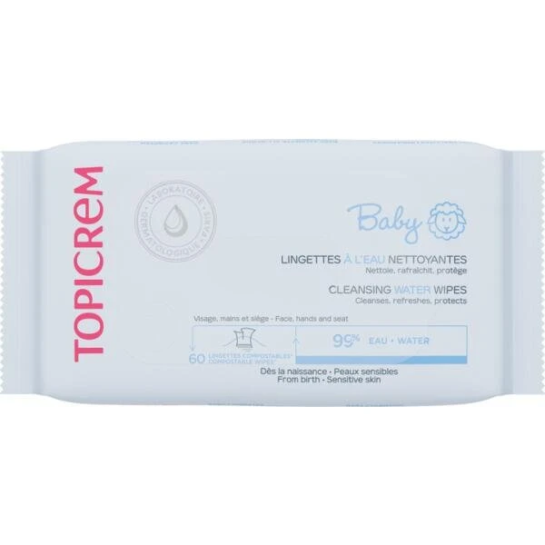 BABY Vandbaserede Vådservietter, Duftfri & Komposterbare