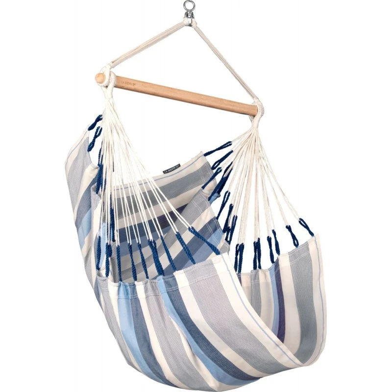 LA SIESTA Domingo Sea Salt hængekøjestol (vejrbestandig)