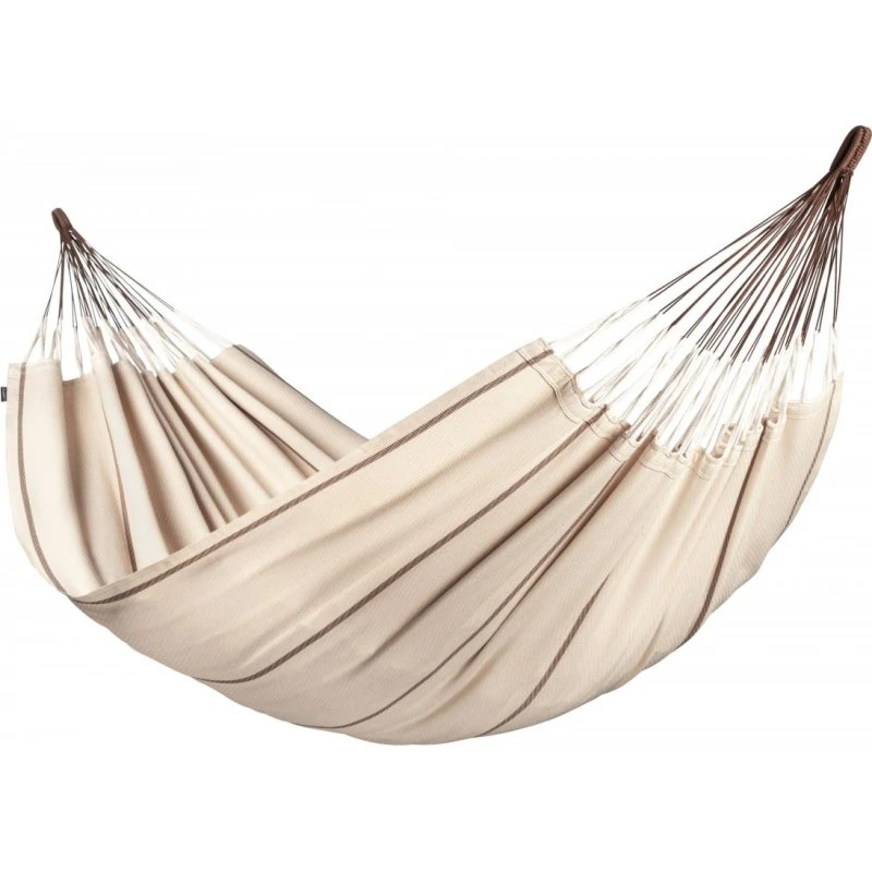 Modesta dobbelt hængekøje - Nougat (økologisk bomuld)