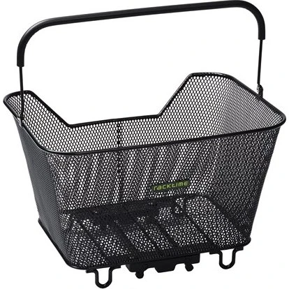 Racktime Baskit Small cykelkurv – sort, 20 L