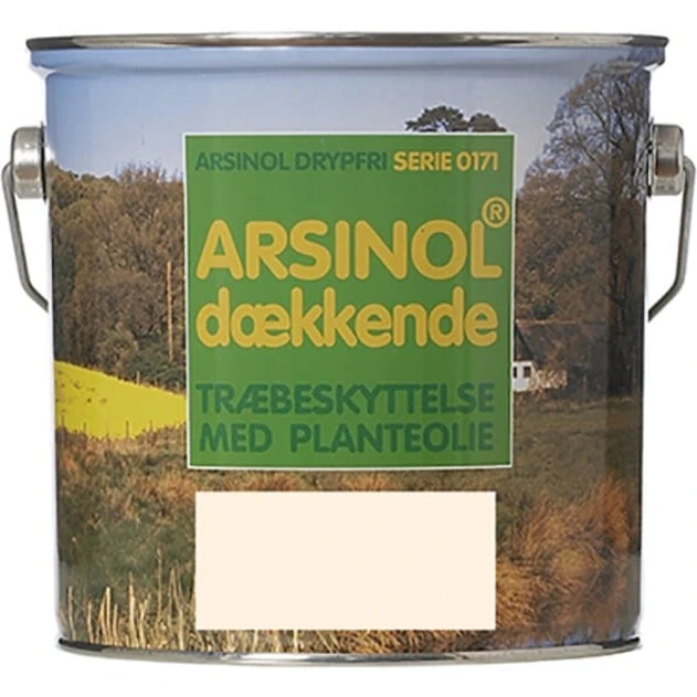 Arsinol Dækkende Træbeskyttelse 2,5 L – Stengrå