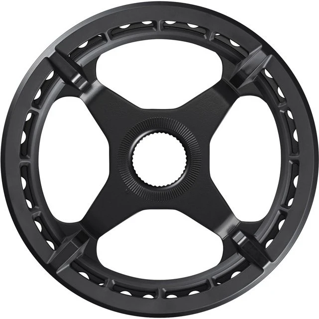 Shimano Steps SM-CRE50 38T klinge - grå, single kædebeskytter