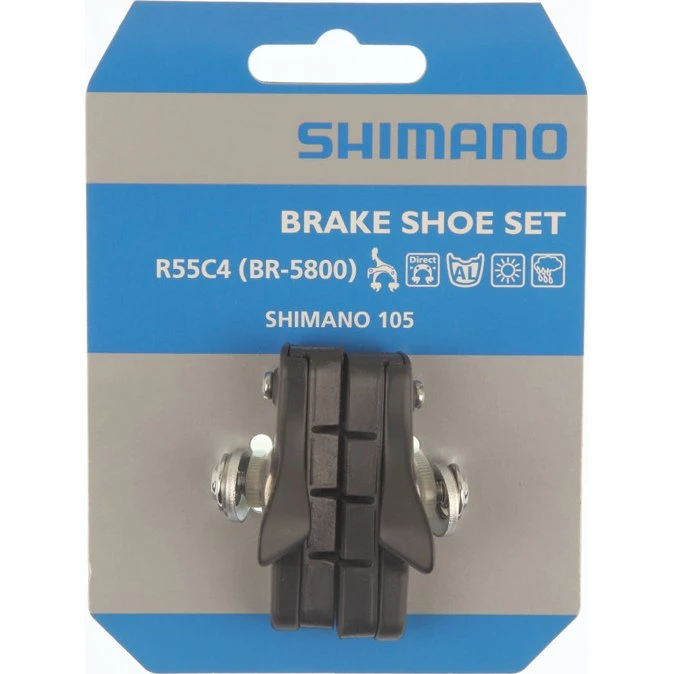 Shimano 105 R55C4 bremsesko - komplet sæt (BR-5800)