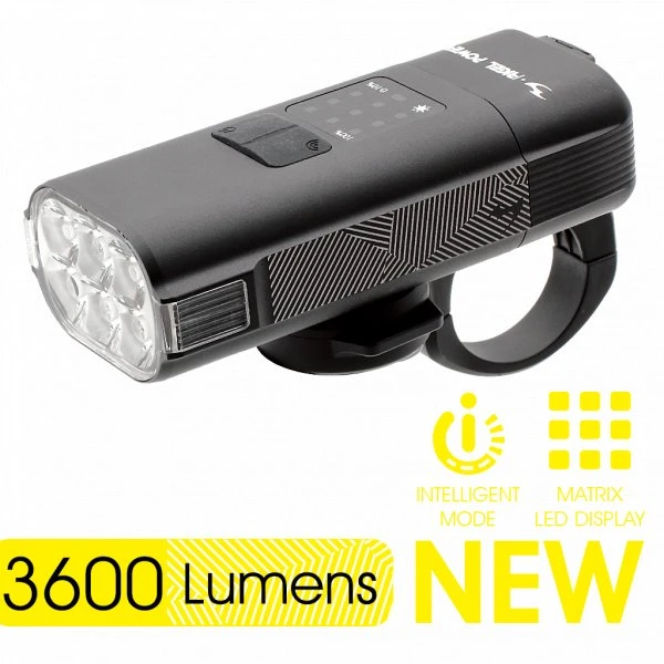 Moon Rigel Power forlygte – 3600 lumen USB-opladelig