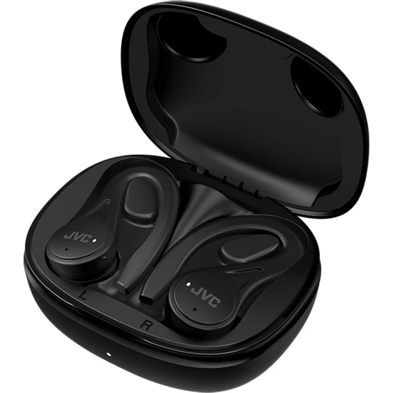 JVC HA-EC25T Sport True Wireless ørekrog – Sort
