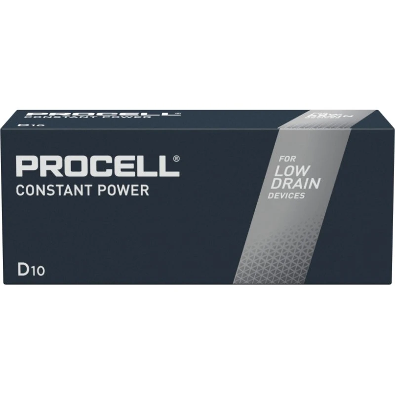 Procell Alkaline Constant D 10stk (D/LR20)