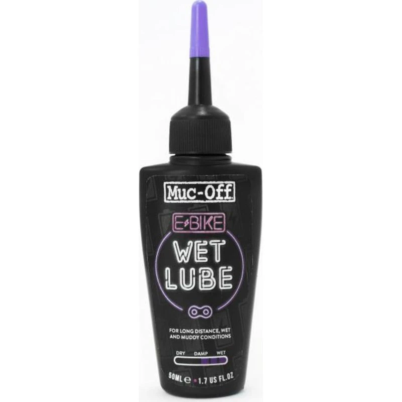 Muc-Off E-Bike Wet Lube 50 ml – våd kædeolie til elcykler