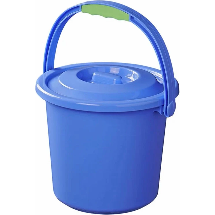 Proplus rund spand med låg 5 L, blå (Ø23×21 cm)