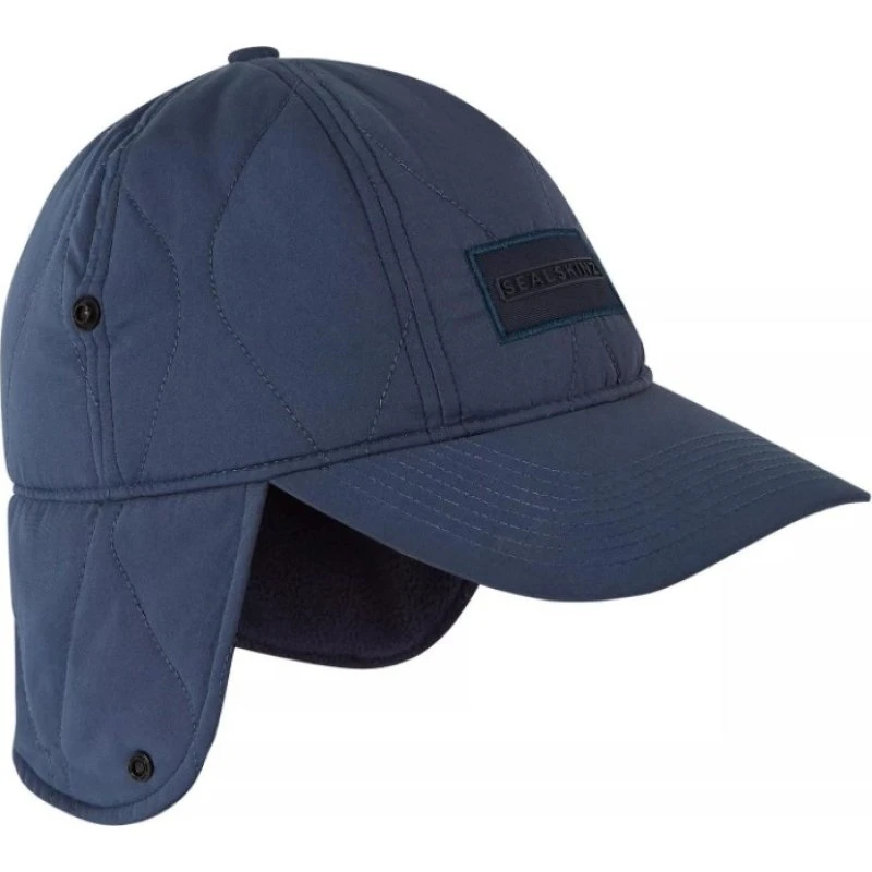 Sealskinz Onion Quilt Ørevarmer Kasket Navy - One Size