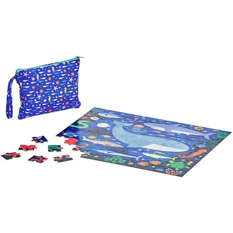 Petit Collage Double-Sided On-The-Go – Under The Sea