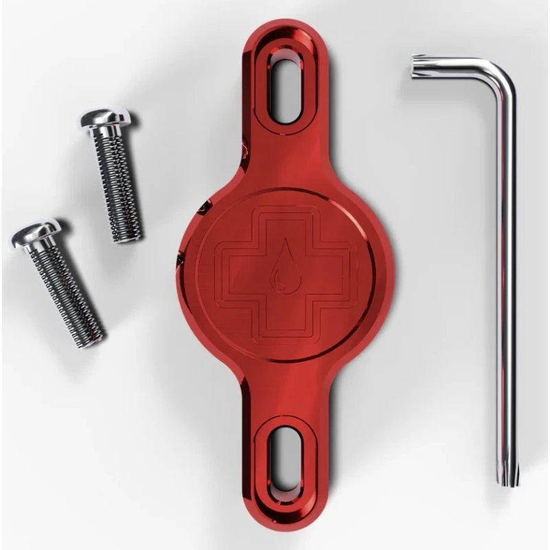 Muc-Off Secure Tag Holder 2.0 til Apple AirTag - Rød