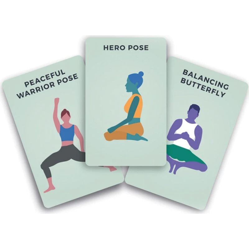 Gift Republic Cards Yoga Poses – Kortspil med yogastillinger