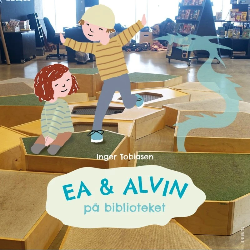 Ea og Alvin på biblioteket – Inger Tobiasen