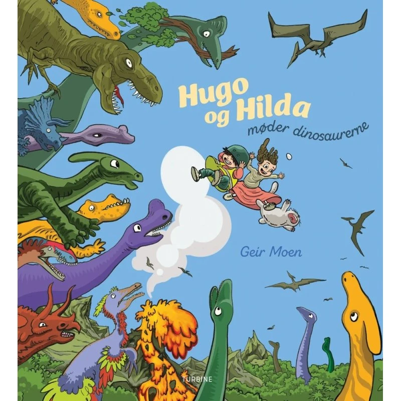 Hugo og Hilda møder dinosaurerne (Geir Moen)