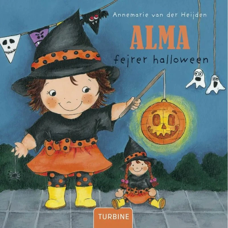 Alma fejrer Halloween – billedbog for børn