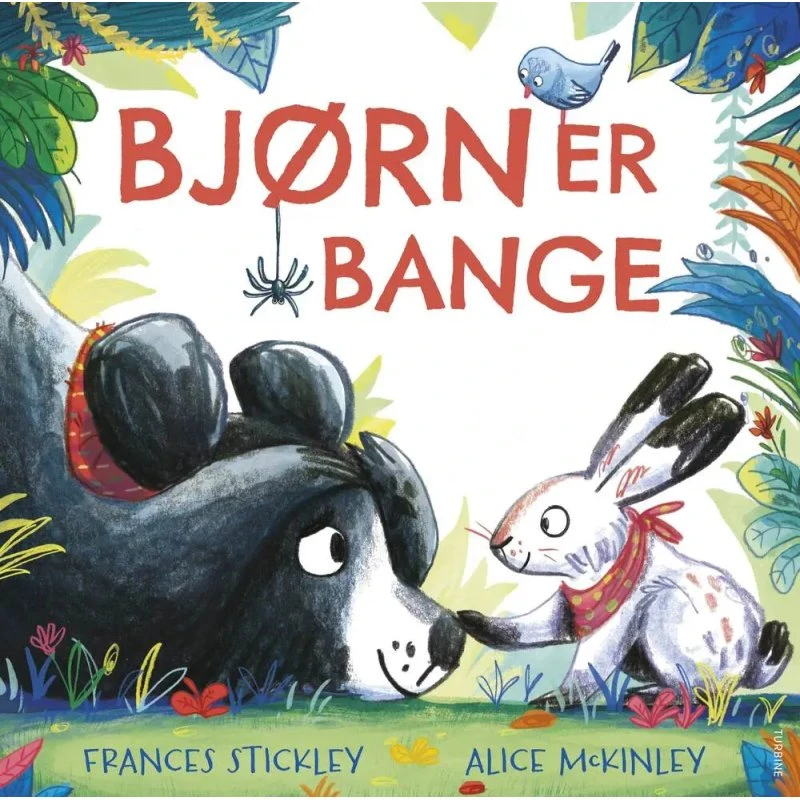 Bjørn er bange – børnebog om frygt og venskab