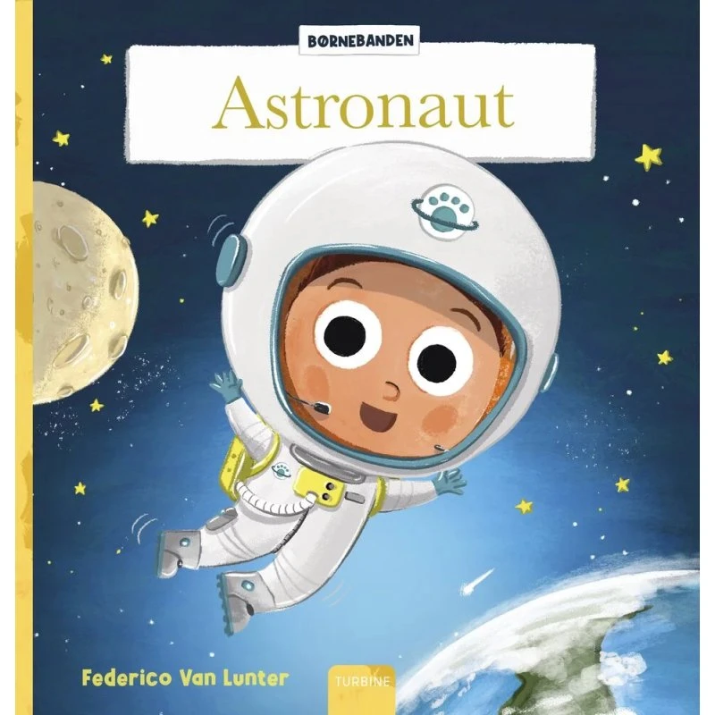 Astronaut – børnebog af Federico Van Lunter