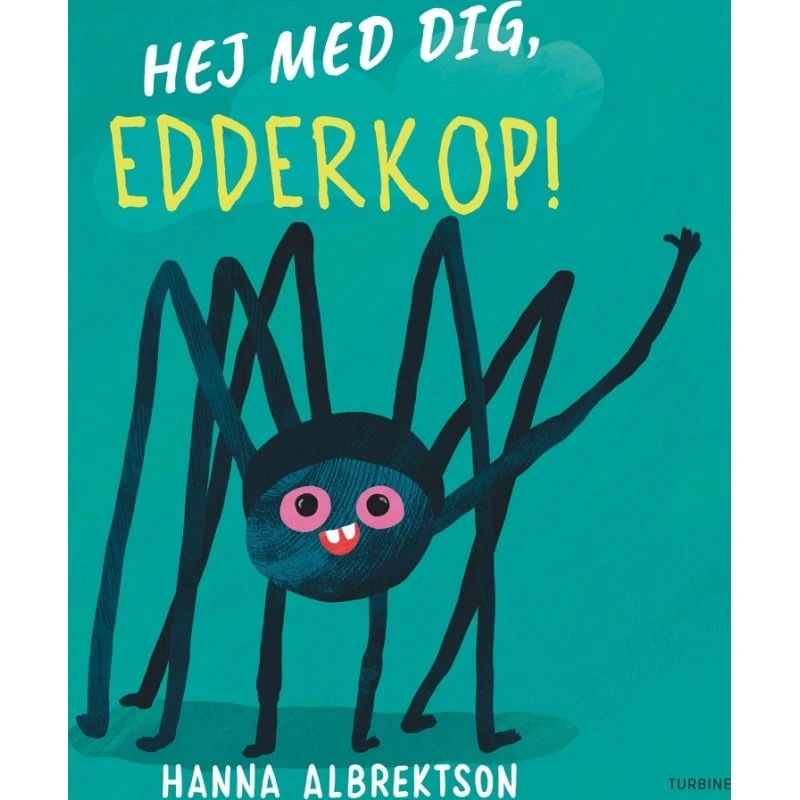 Hej med dig, edderkop! – børnebog af Hanna Albrektson