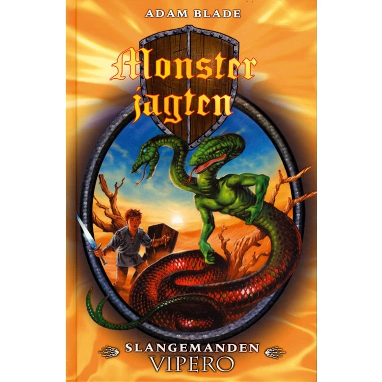 Monsterjagten 10: Slangemanden Vipero - Adam Blade