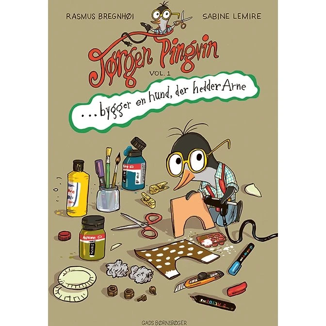 Jørgen Pingvin bygger hunden Arne