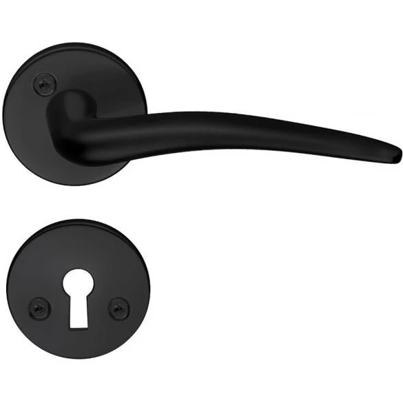 Beslagsboden Basic Classic dørhåndtag, sort