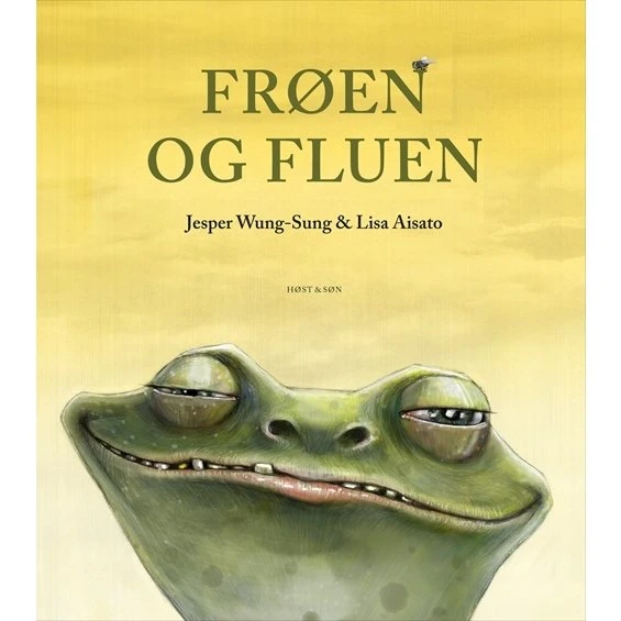 Frøen og Fluen – billedbog af Jesper Wung-Sung