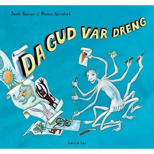 Da Gud var dreng – billedbog af Sankt Nielsen