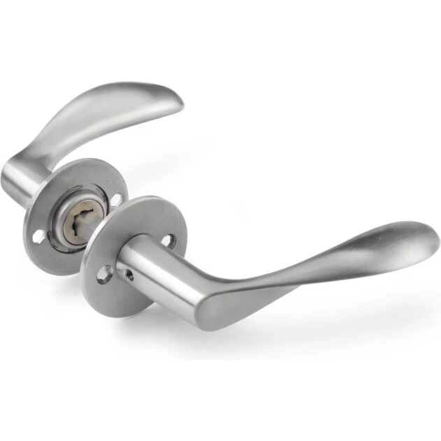 d line Arne Jacobsen AJ111 dørhåndtag 111 mm, børstet rustfrit stål