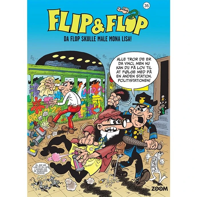 Flip & Flop 35: Da Flop skulle male Mona Lisa