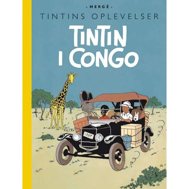 Tintin i Congo – Retroudgave (indbundet)