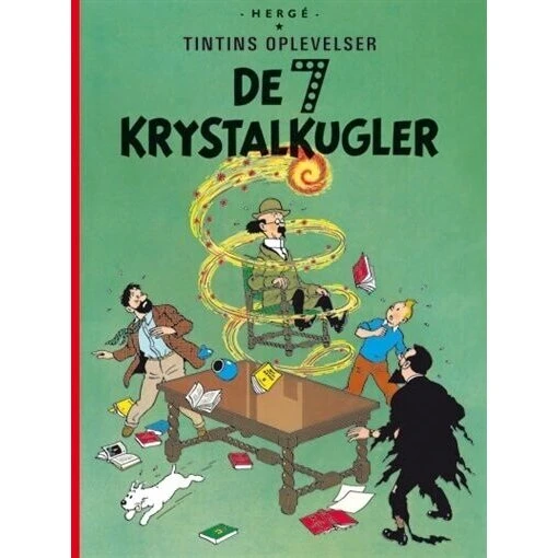 Tintin: De 7 krystalkugler – Retroudgave (Indbundet)