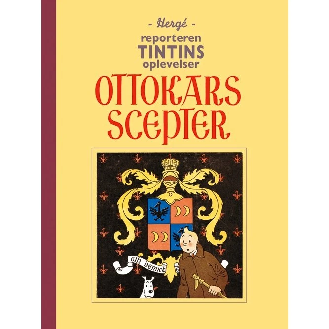 Tintin – Ottokars scepter (fundamentalistisk retroudgave, s/h)
