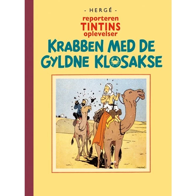 Tintin: Krabben med de gyldne klosakse – retroudgave (s/h)