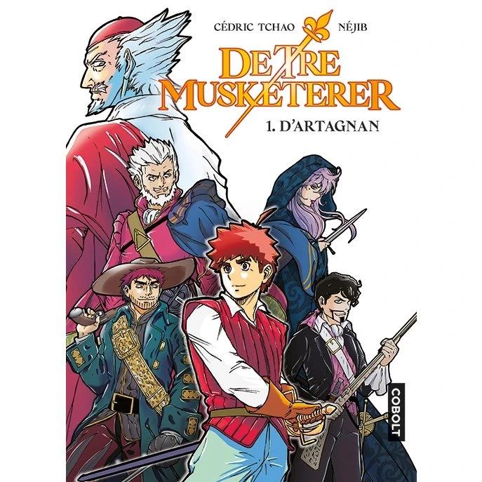 De tre musketerer 1: D'Artagnan (officiel manga)