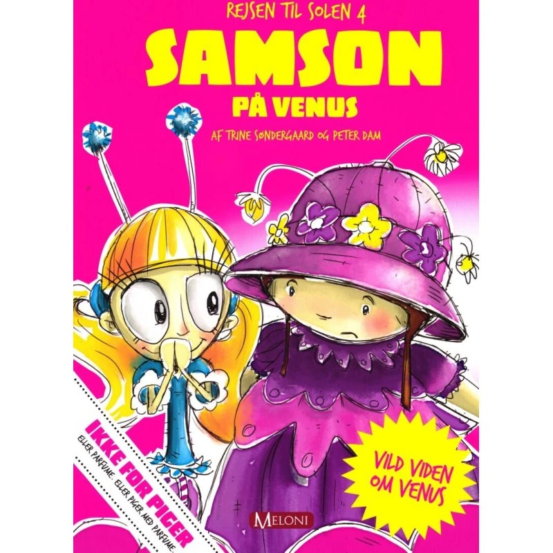 Samson på Venus – børnebog af Trine Søndergaard