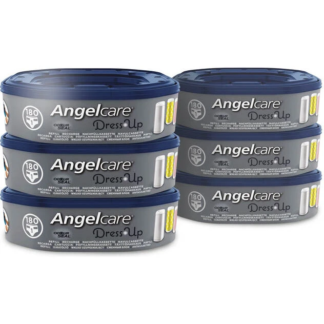Angelcare Dress-Up refill 6-pak – antibakteriel blepose