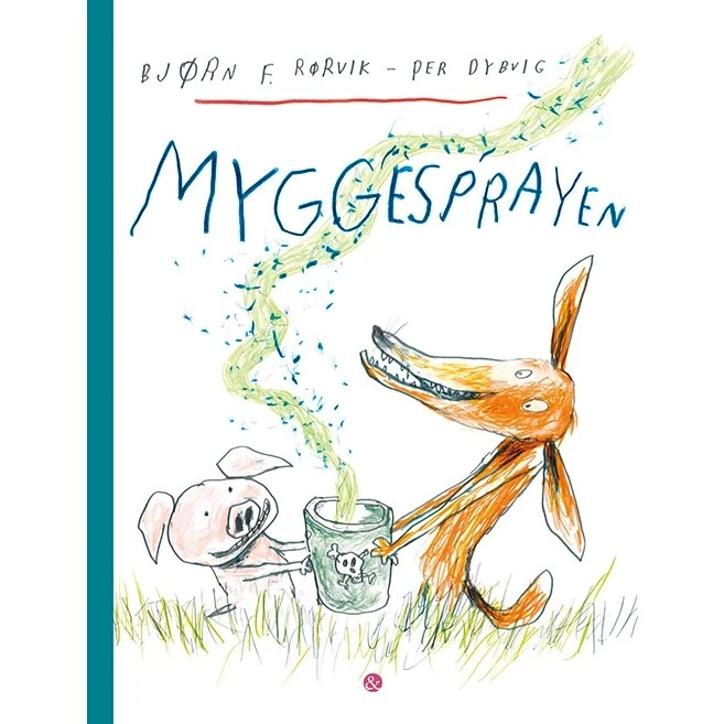 Myggesprayen – børnebog af Bjørn F. Rørvik