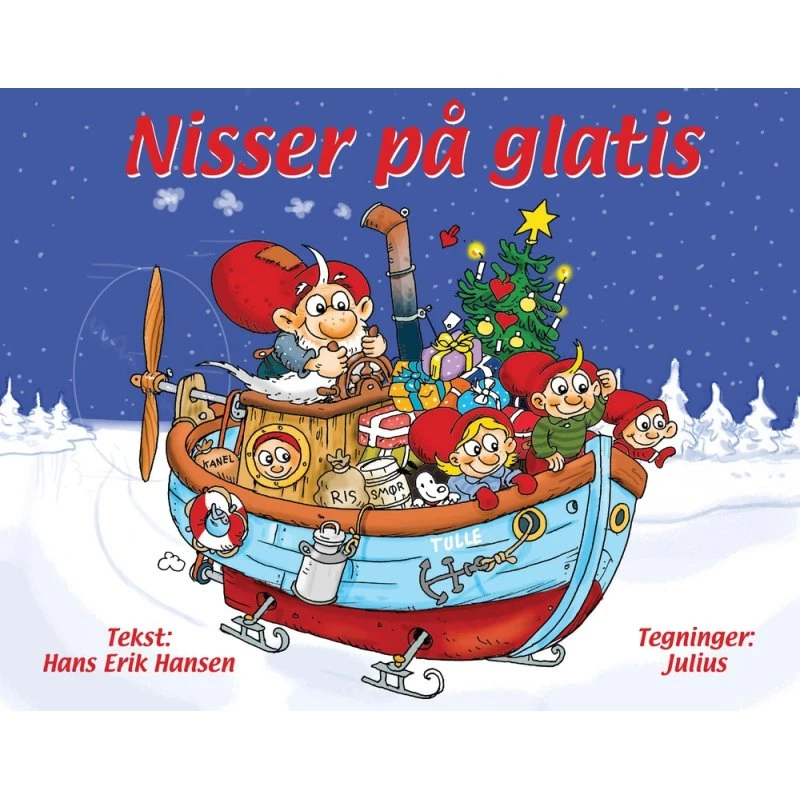 Nisser på glatis – børnebog af Hans-Erik Hansen
