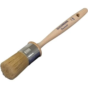 Guldberg Rundpensel med naturhår 20 mm