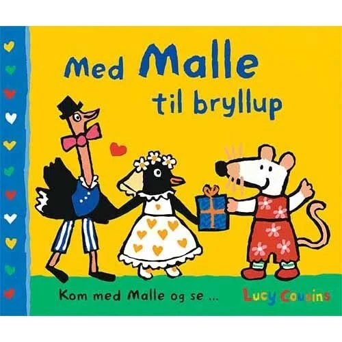 Med Malle til bryllup – Lucy Cousins (børnebog)