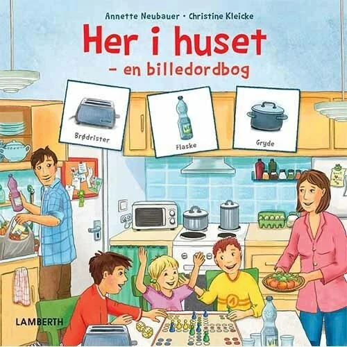 Her i huset – billedordbog for børn