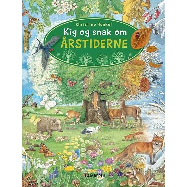 Kig og snak om Årstiderne - billedordbog for børn