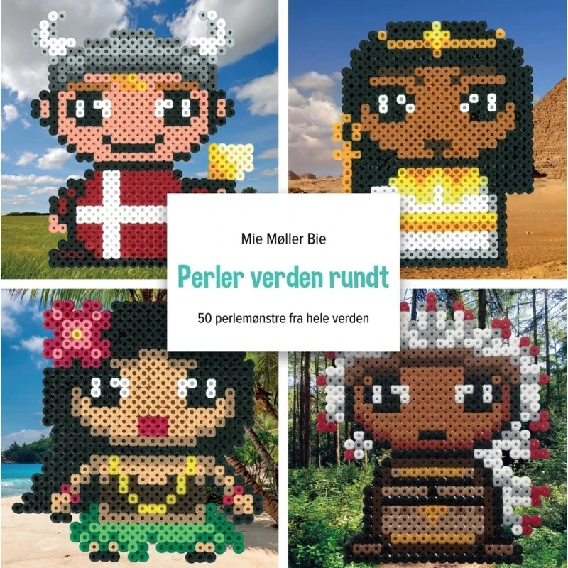 Perler verden rundt – 25 perlemotiver fra 25 lande