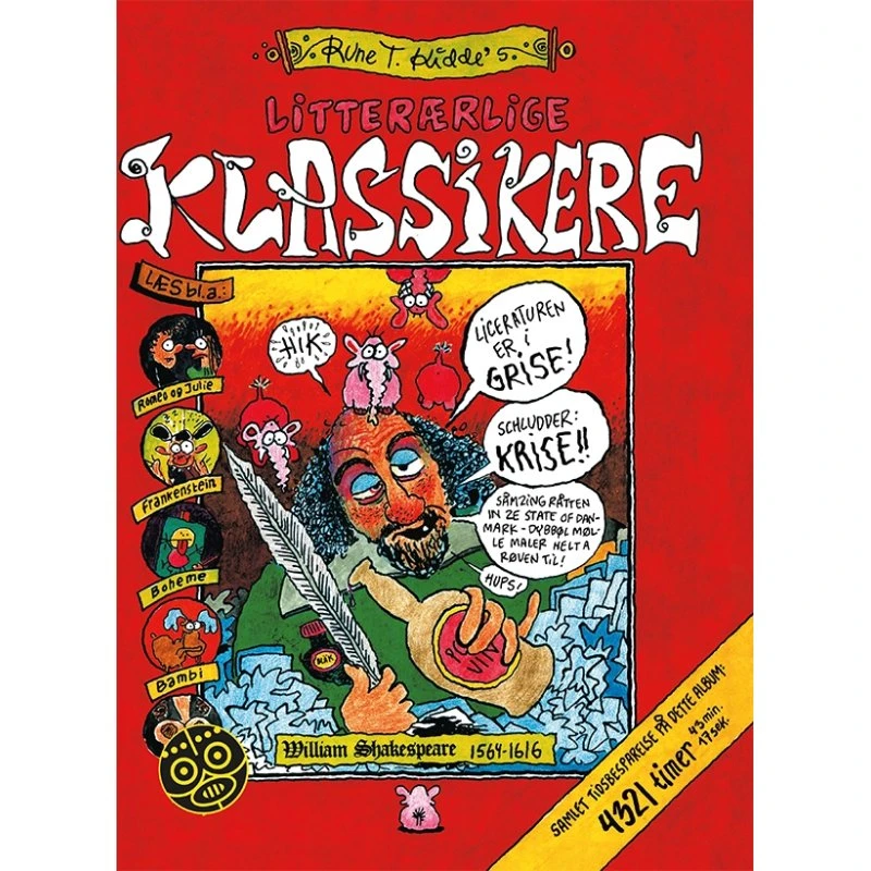Litterærlige klassikere – Rune T. Kidde (trykt bog)