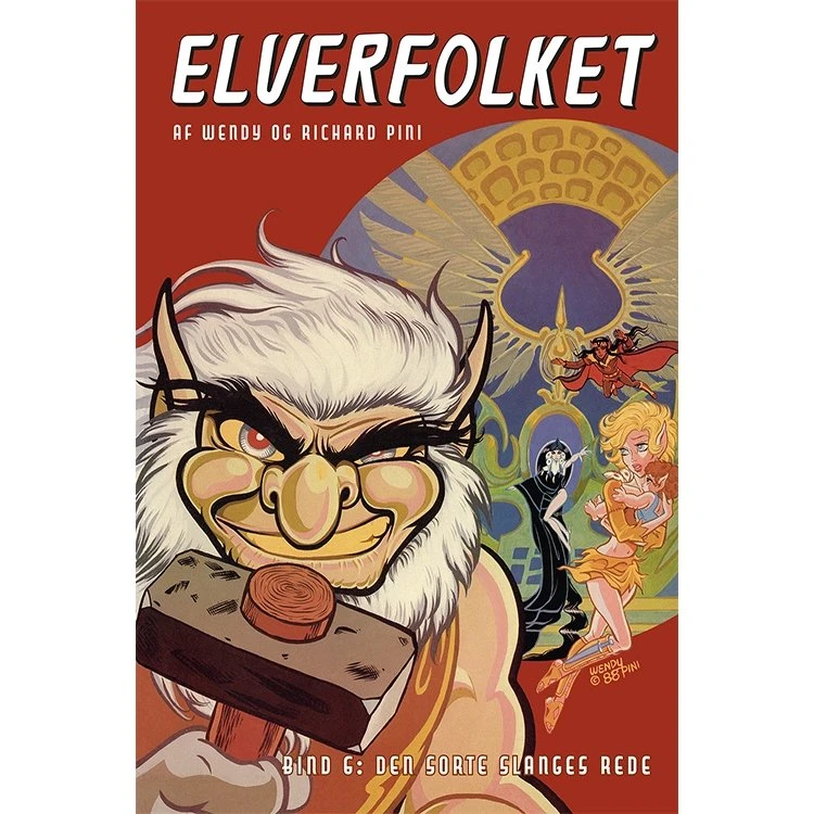 Elverfolket – Bind 6: Den sorte slanges rede (Richard Pini)