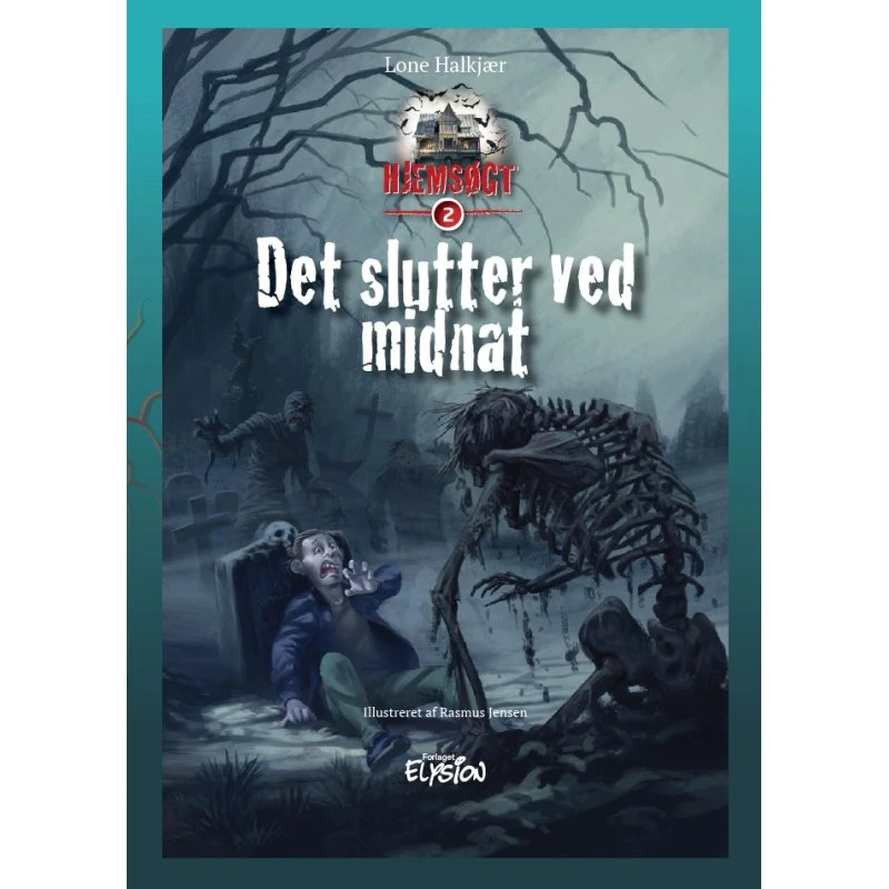 Det slutter ved midnat - Lone Halkjær (letlæst gys)