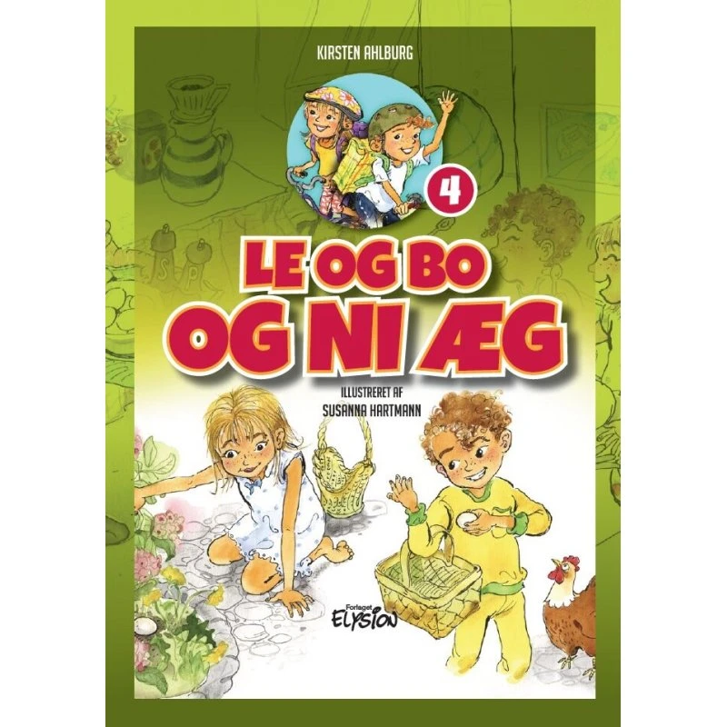 Le og Bo og ni æg – Kirsten Ahlburg (hardback)